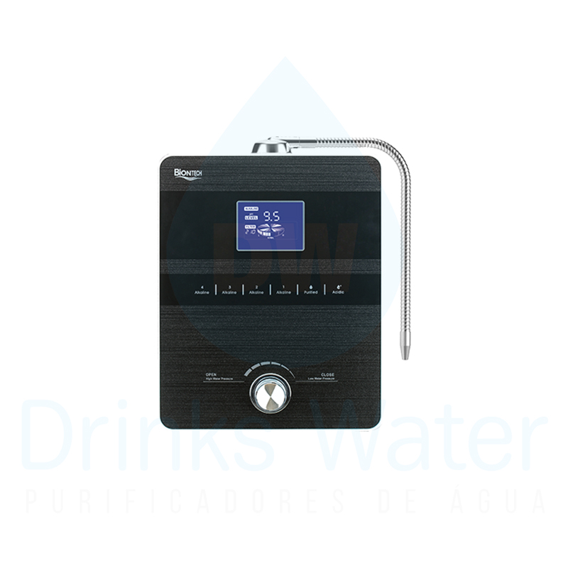 Ionizador de água de instalação superior